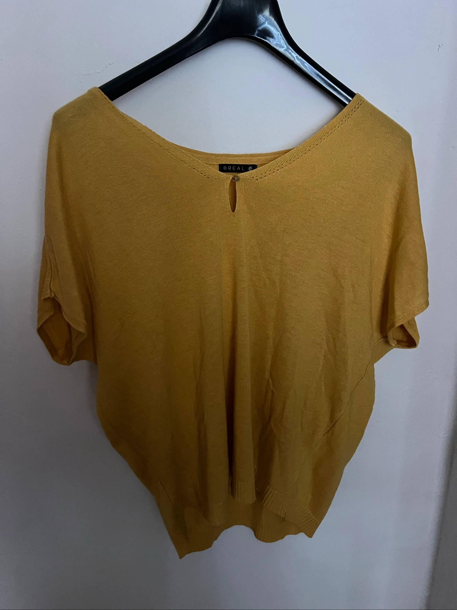 T-shirt jaune moutarde breal  – photo 2